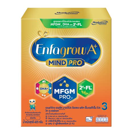 enfago|สูตรใหม่! นมเอนฟาโกร เอพลัส MFGM Pro สูตร 3 .